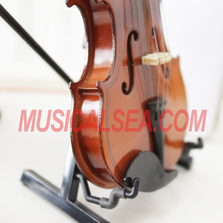 violin christmas ornament